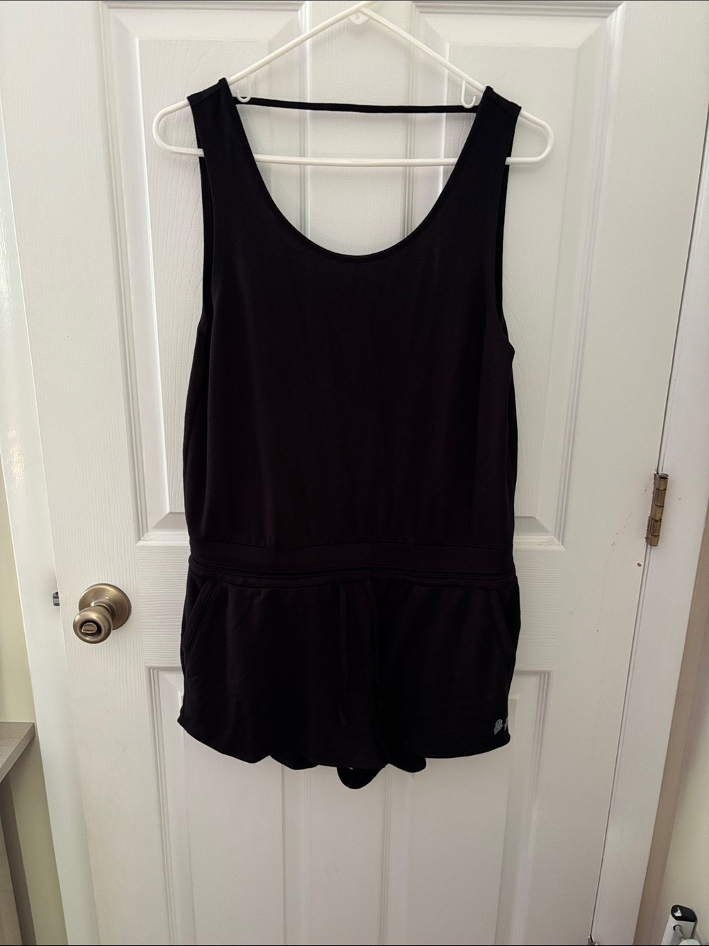 Victoria's Secret Black Sleeveless Romper